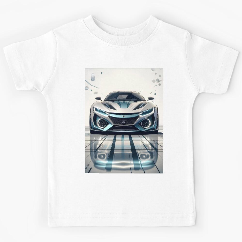 Futuristic sports car Kids T-Shirt 100