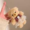 Festive Activities Plush Pendant Gift Backpack Bear DIY Dressup Doll Keychain Bag Accessories