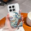 Case For Xiaomi 15T 15T Pro Adorable Astronaut Cat Anti-Fingerprint Fashion Transparent Housing For xiaomi15t 15tpro Protector