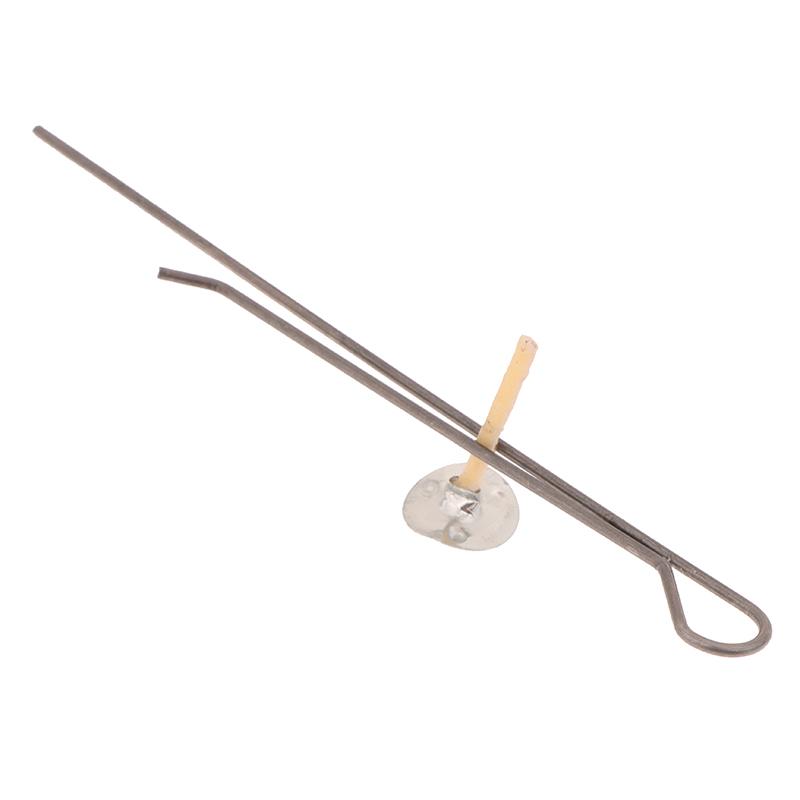 5-20Pcs 4.3 Inch Candle Wick Holders Clip Wick Fixer Stainless Steel Holders For Candle Making Metal Wick Centering Device Tools