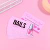 Carte de vizită pentru unghii 10/50 buc. Apăsați pe unghii. Carte de fidelitate pentru unghii. Cartelă de reducere pentru unghii. Accesorii pentru unghii. Instrumente.