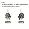 Pirate Inspired Retro Acrylic 2d Car Interior Decor Hanging Pendant Unique Keychain Accessory