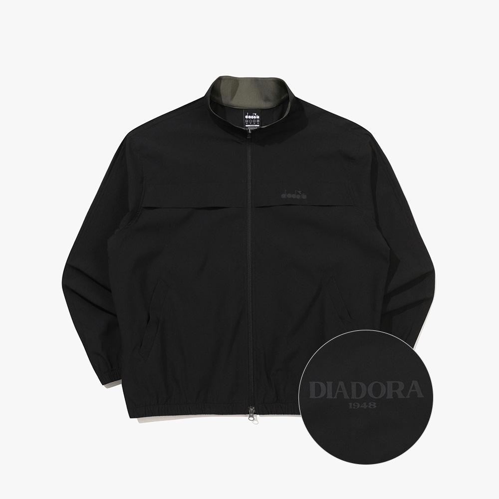Diadora Micro Pleated Jacket Black