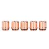 5pcs Amperage Rating 30-120A Plasma Shield Cap  For Plasma Cutting Torch