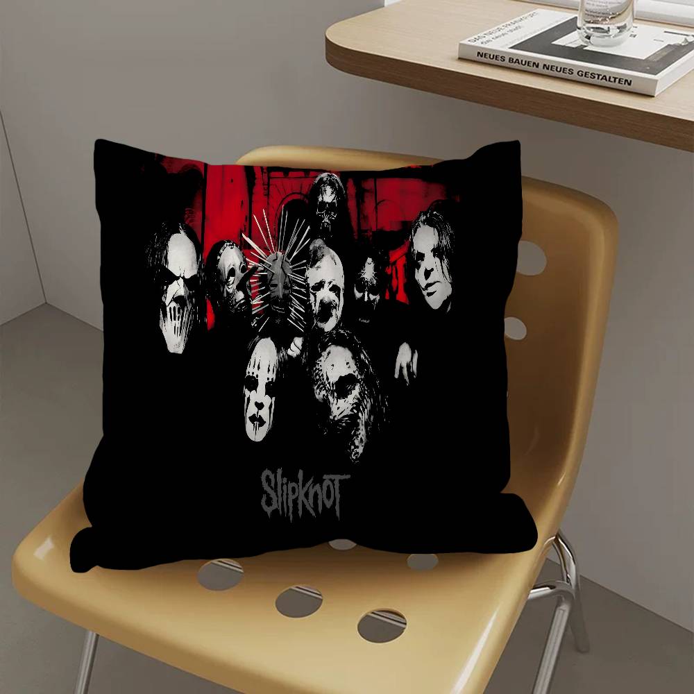 S-S-Slipknotes Band Personalized Pillow Dust Cover Bedroom Kids Party Decoration Pillowcase Birthday Children Gift