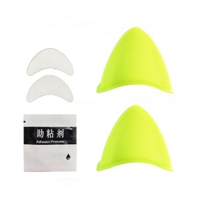 Fahren stilvolle Inclose doppelseitiges Klebeband Motocross Motorrad Helm Dekoration Katzenohren Aufkleber