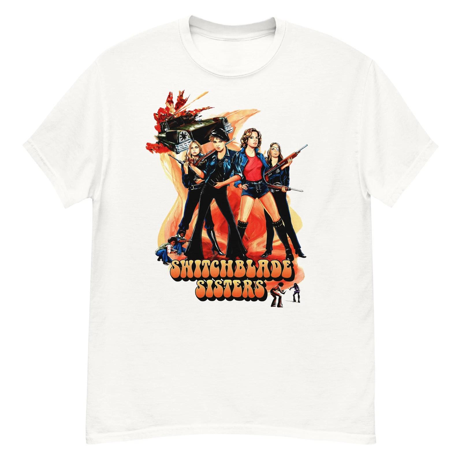 Switchblade Sisters cult film fan art t-shirt 3XL
