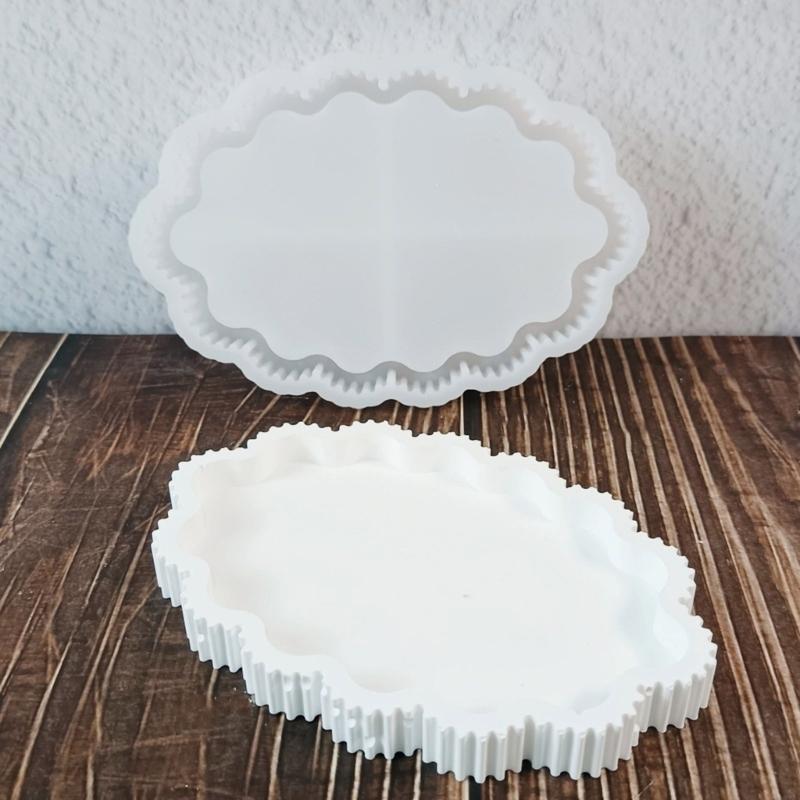 Easy To Use Silicone Mold Creating Decorative Trays Moulds with Unique Cloud Shape Suitable for Gifting Hand-Making