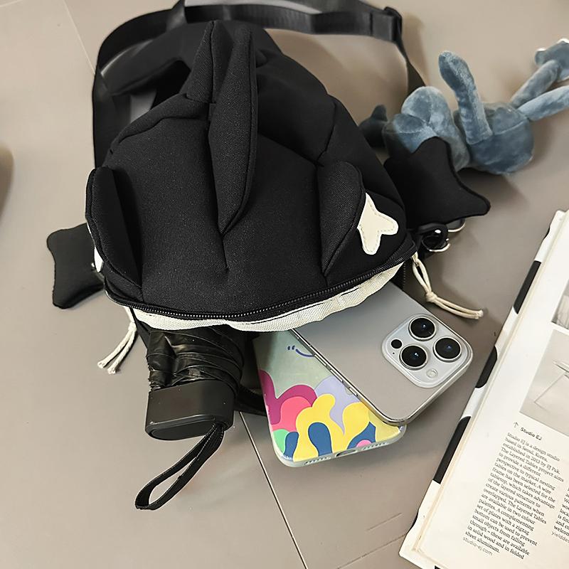 Men's Shark Shoulder Bag Women's Cartoon Commuter Crossbody Bag