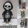 Cool Skeleton Figurine Collectible Halloween Decoration for Home Office Decor