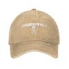 Undertale Sans Skeleton Baseball Cap Vintage Distressed Denim Washed Game Cartoon Anime Snapback Hat Unisex Workouts Adjustable