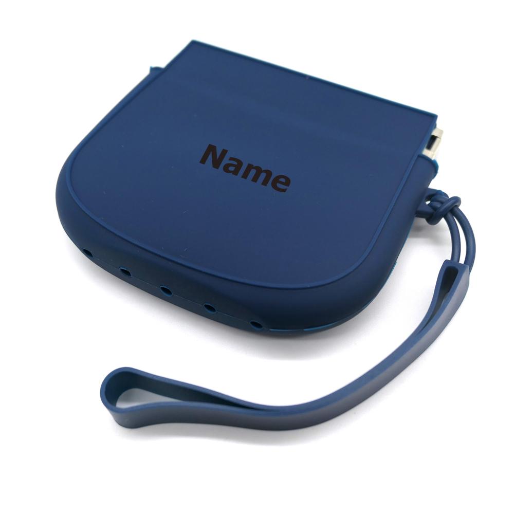 Non-Toxic Free Name Printing Surprise Gift Baby Storage Box Pacifier Case Silicone Bag More Thoughtful And Unique