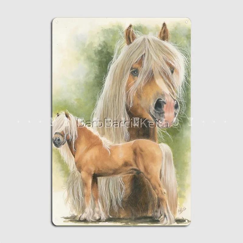 

Haflinger Metal Plaque Poster Cinema Kitchen Cinema Printing Plaques Tin Sign Poster 20x30cm（7.8x11.8inch）