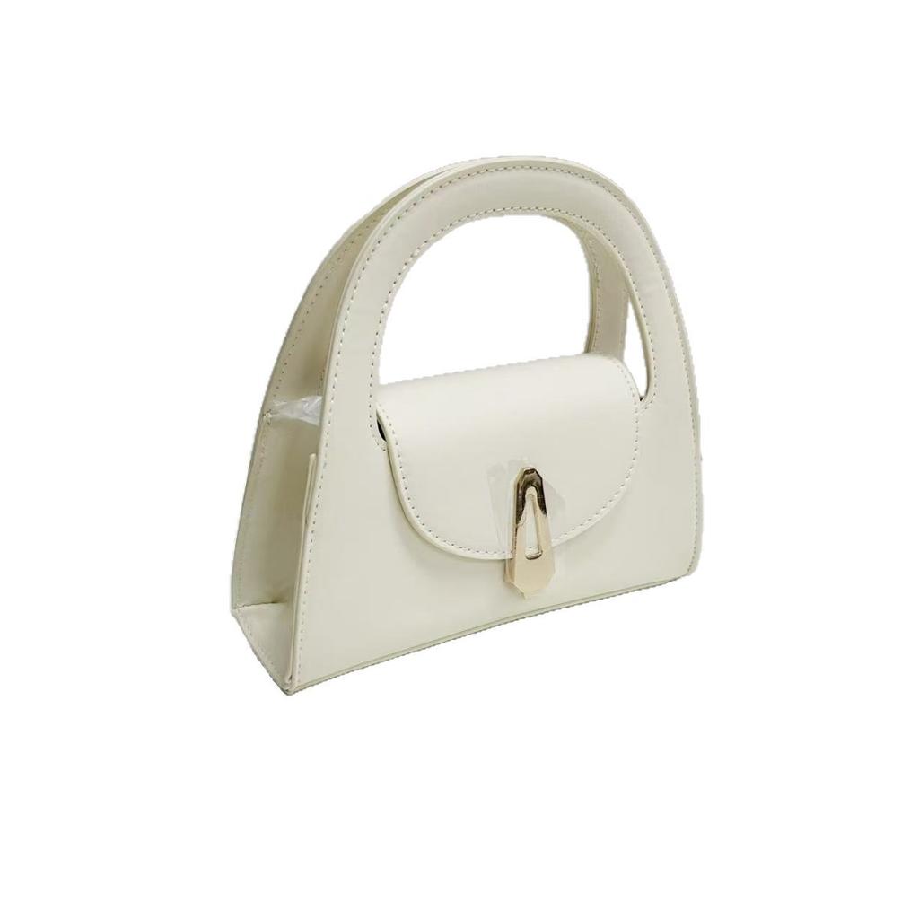 Niche High-End Handbag Black Handbag Femininity Versatile Fashion Shoulder Messenger Bag