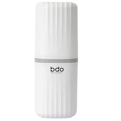 Porte-brosse à dents de voyage portable et ensemble gobelet de lavage
