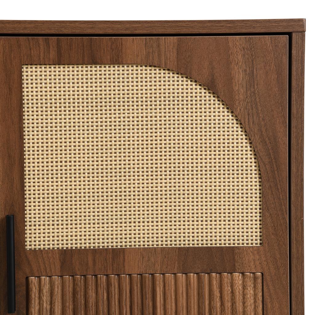 Credenza Moderna e Semplice Credenza Moderna Armadietto Credenza Contenitore Buffet Set Soggiorno, 140L x 40P x 80A(centimetro)