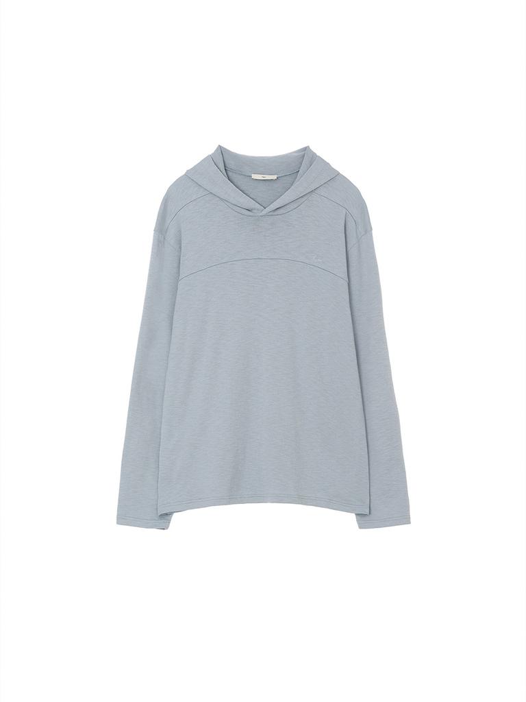Gijunmaen Snug Knit Hood Tee Dusty Blue