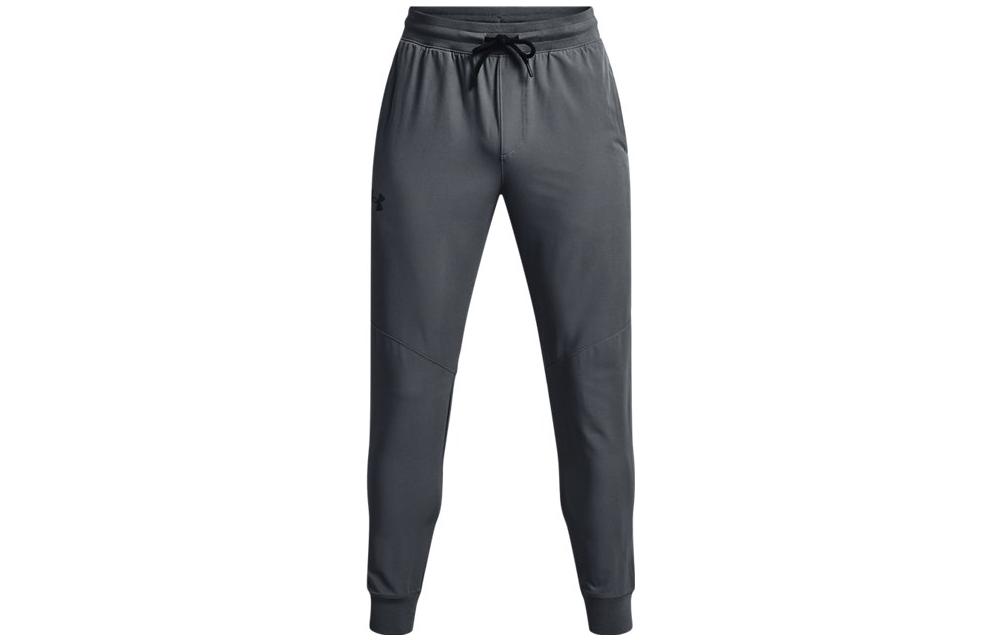 Under Armour Knitted Sweatpants Men s Gray Moderate Cuffed Pants 1374658-012 M