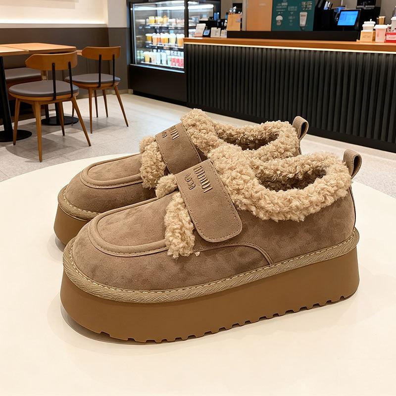 

Boken обувь женские бархатные теплые зимние сапоги женские новые зимние женские Boken большие хлопковые туфли 40