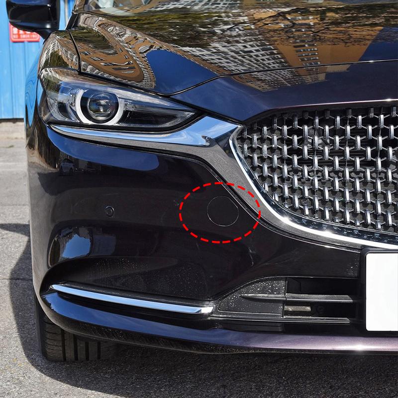 For Mazda 6 Atenza   Car Front Rear Bumper Tow Hook Cover Cap Trailer Hauling Eye Lid