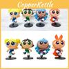 As Meninas Superpoderosas Figura de Ação Flor Bolha Pétala Bonecas Modelo Brinquedos Para Crianças Decoração de Casa Presentes