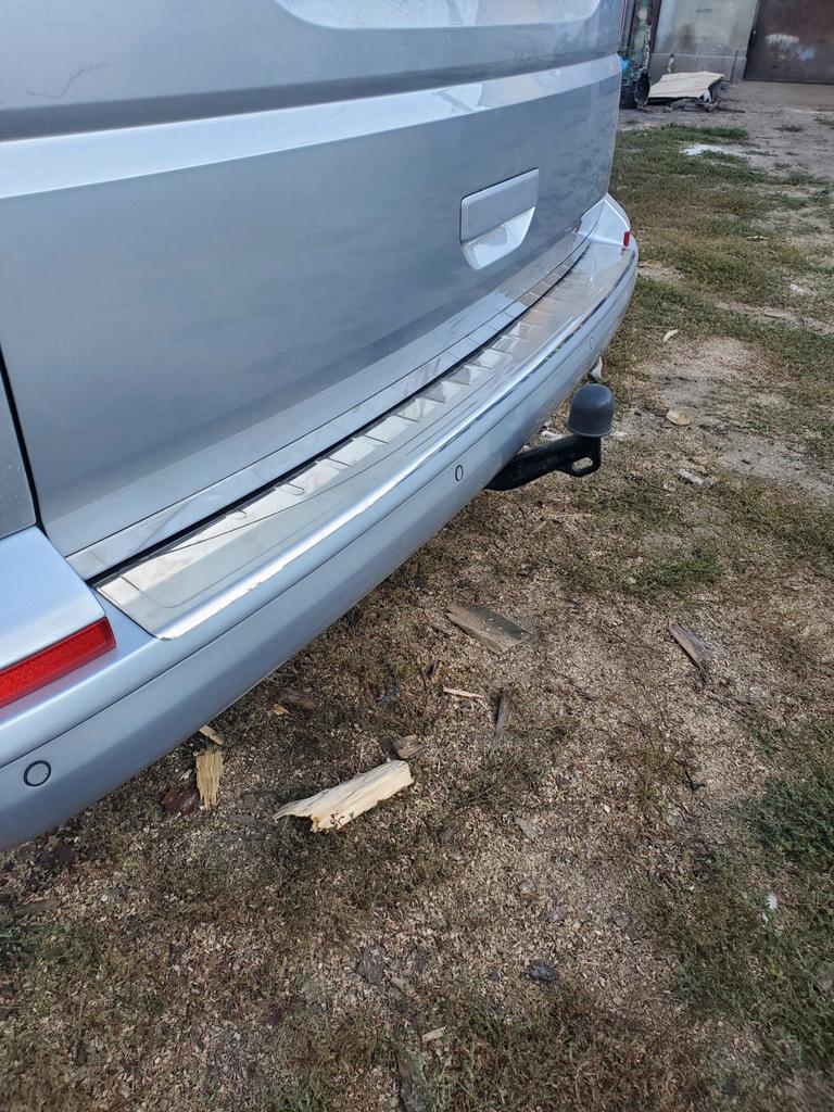 

Накладка на задний бампер Omsa Глянец (1 дверь, нерж) для Volkswagen T6