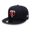 Casquette - NEW ERA - Minnesota Twins - 59Fifty - Structurée - Noir - Taille 7 1/4