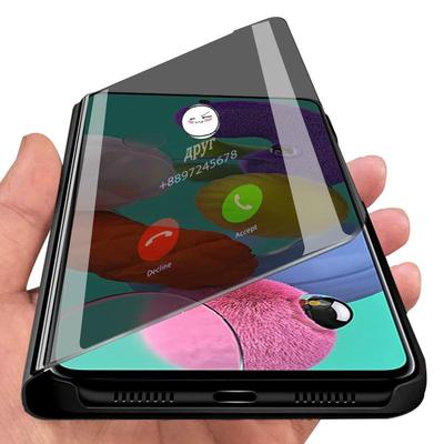 For Samsung A 51 71 Case Smart Mirror Flip Cover Case for Samsung Galaxy A51 A71 A41 A31 A21 A21S A11 A01 2020 A50 A70 A30 S20 S10 S9 Stand Book Coque