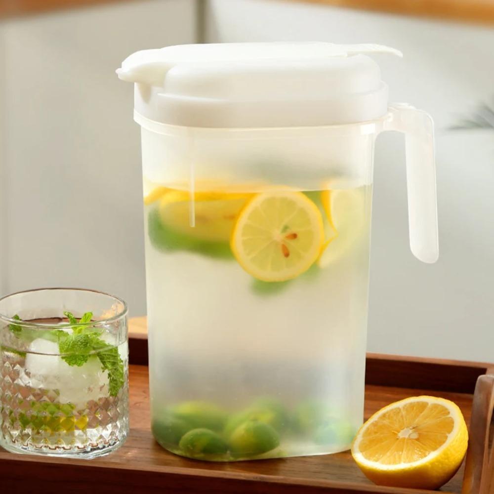 High Temperature Resistance Cold Kettle 1800/2400ml Water Jug Fruit Tea Bucket  Refrigerator