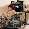 Movie Back To The Future Trilogy Cushion Cover Pillow Cover Decor Pillowcase Printed Cushion Case for Couch