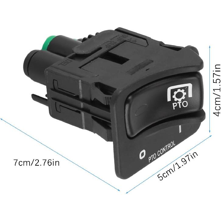 G90-6022-004BN Paddle Valve Switch for Peterbilt Air Rocker Valve PTO Control Switch G906022004BN Air Suspension Dump Valve Switch PTO Control Switch