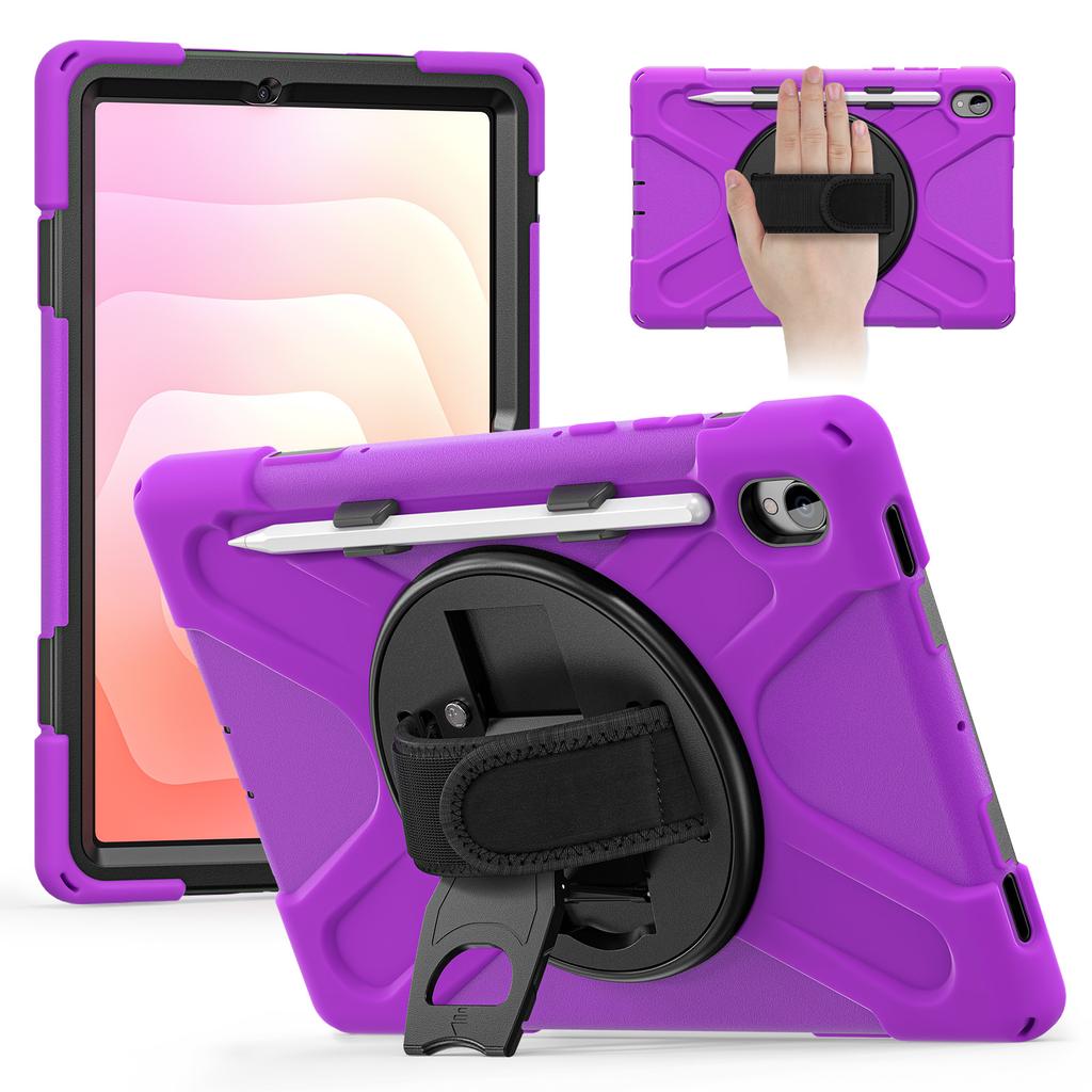 Armor Kids Case For Samsung Galaxy Tab S11 11 Inch SM-X730 SM-X736 SM-X736B Tablet Cover Hard PC Stand Shockproof With Strap
