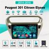 2Din Android Car-Play Car Radio,Peugeot 301 Citroen Elysee 2014-2016,Multimedia Player Head Unit Stereo GPS Navigation BT WIFI,2+32GB