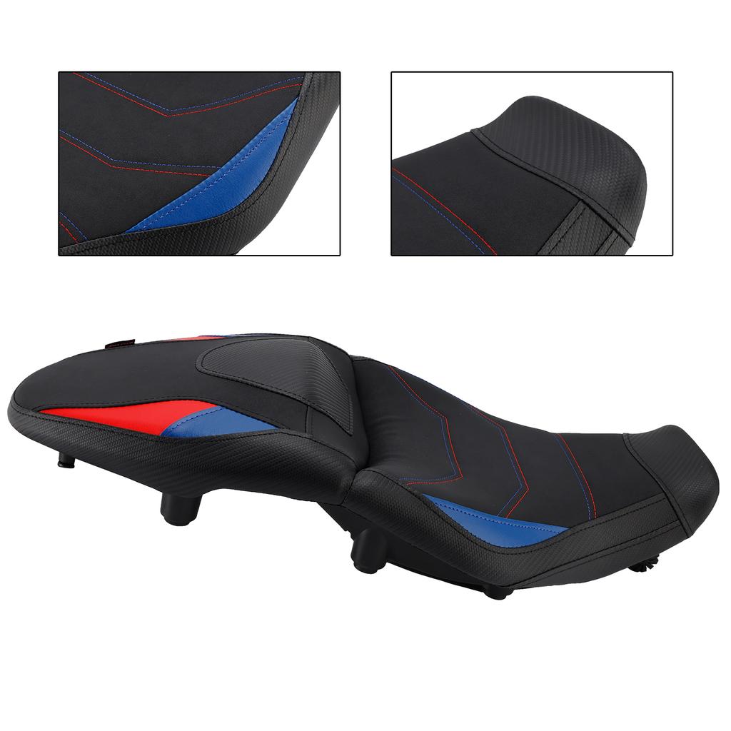 Rider Passenger Seat Front Rear Cushion -20mm Black For Bmw S1000Xr 20+ M1000Xr