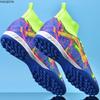 Kids High-top Football Boots Rubber Short Nail Youth Sports Shoes Football Training Shoes Artificial Lawn Men's Football Boots