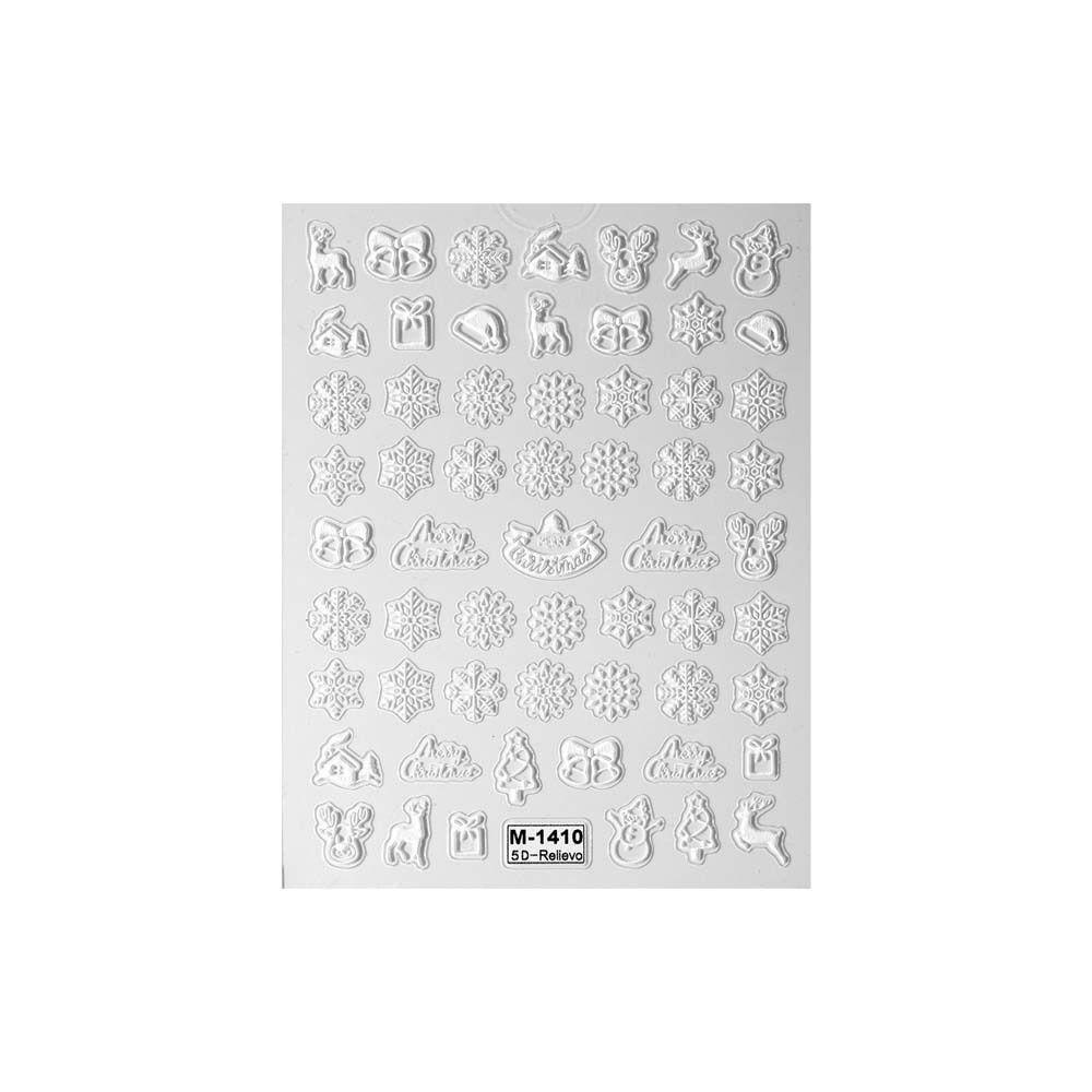 Nail Accessories Christmas Snowflake Nail Stickers Christmas Nail Decorations  Christmas Party