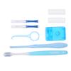 Orthodontic Oral Care Kit Teeth Brace Cleaning Brush Interdental Brush Orthodontic Wax Tools