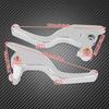 Brake Clutch Levers Motorcycle 3 Fingers Short Hand Levers For Harley Softail Fat Boy FLFB Breakout FXSB Low Rider FXDLS 2018-24
