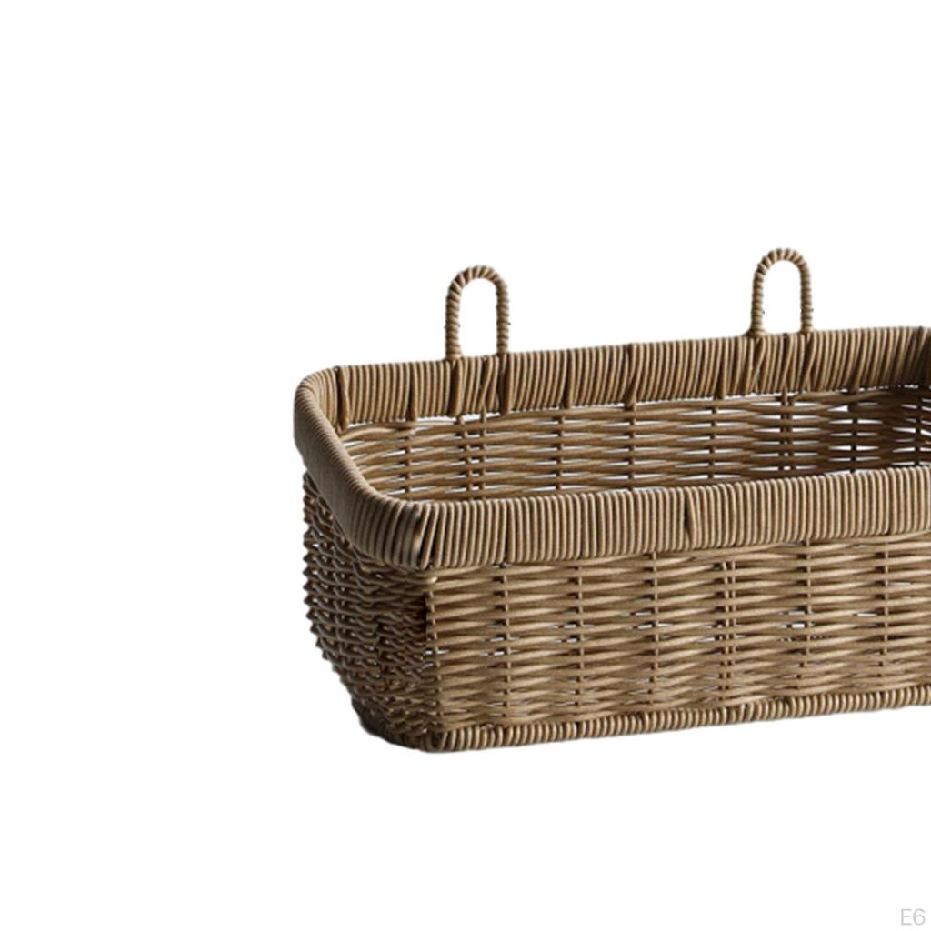 Aufbewahrungskorb, dekorativ, multifunktional, Wandbehang, Deko-Behälter für das Wohnzimmer