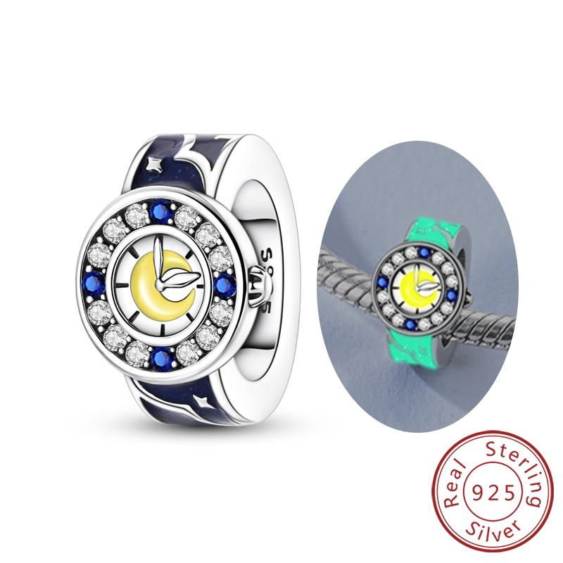 Silve Charms Beads Rabbit Robot Love Puppy Dog Charm Fit Original Bracelet Bangle Pendant Dangle Women Jewelry Gift