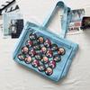 New Japanese canvas single-sided pain bag baby bag shoulder portable armpit bag bar pain doll animation two-dimensional bag