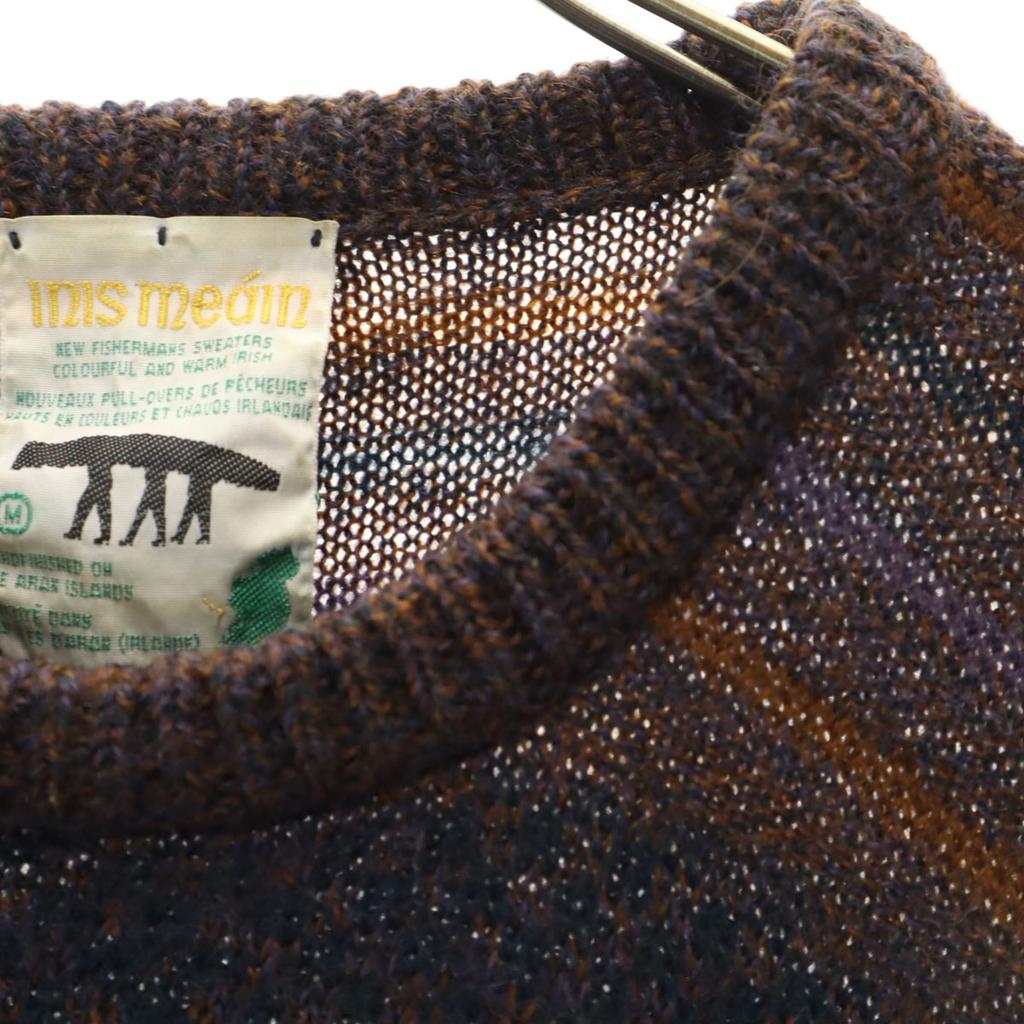 mis meain 90s Made in Ireland Old Overall handle Long sleeve sweater knit Men's Used