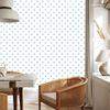 Hearts Wallpaper White and Azure 50x1000