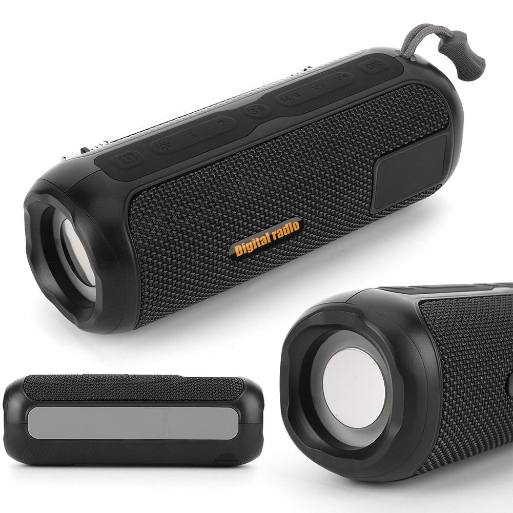 Wireless BT Speaker Portable Radio AM FM Radio Rechargeable Radio for Indoor Outdoor
