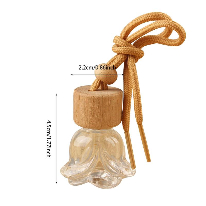 Car Hanging Perfume Bottle Portbale Car Air Freshener Perfume Diffuser Car Perfume Empty Bottle Pendant For Home Decoration