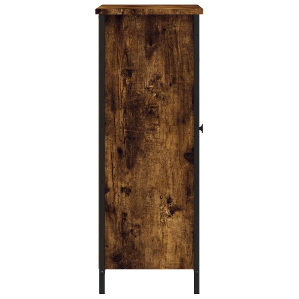 Sideboard Smoked Oak 70x30x80 cm Wood Based Panel