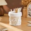Cotton Rope Weaving Storage Basket Boho Style Makeup Brush Holder Storage Case Bedside Table