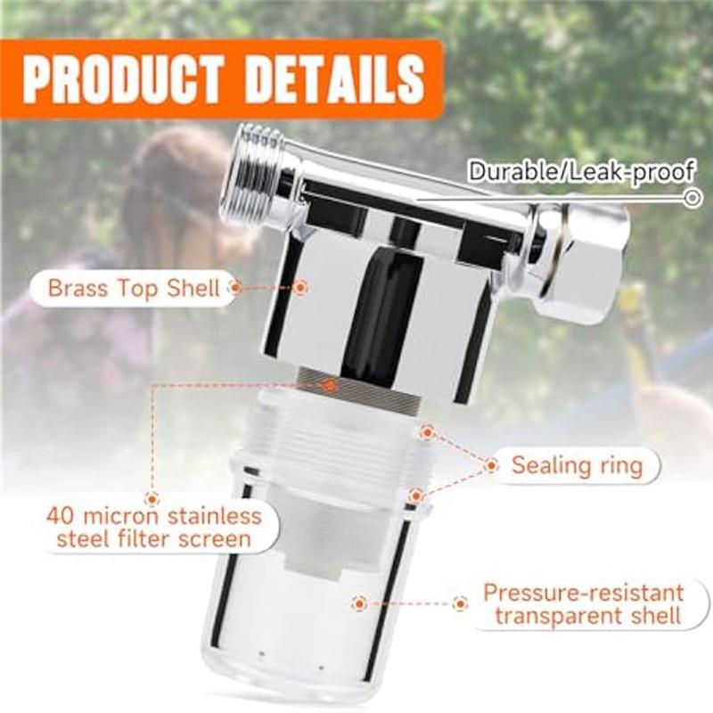 Sediment Water Filter Electric Water Heater Pre-Filter For Washing Machine,Shower,Gardens Water Filter For Washing Machine