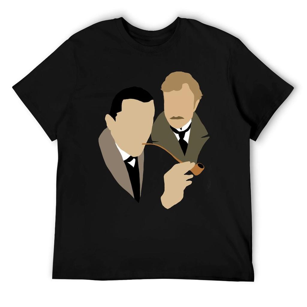 Sherlock Brett N Burke Tshirt T Shirt Unisex Designer T Shirts For Unisex Cotton Unisex T Shirt Summer Tshirt