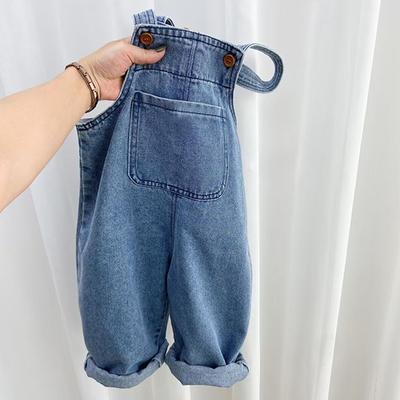 Kinder Overalls Hosen Jungen Herbsthosen Babyhosen Frühling und Herbst Jeans Mädchenhosen